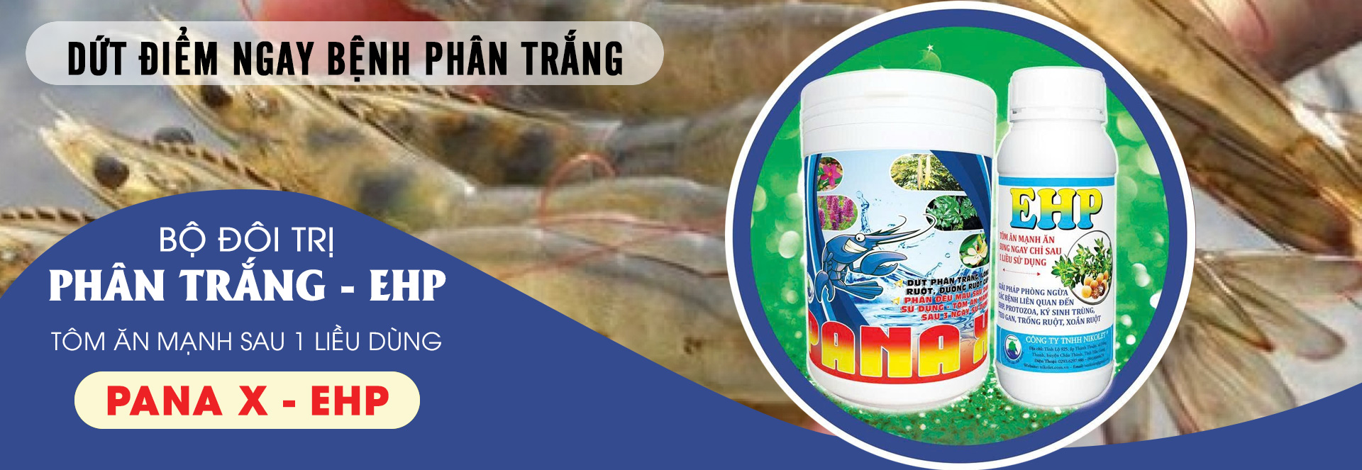 Bộ đôi phân trắng - EHP